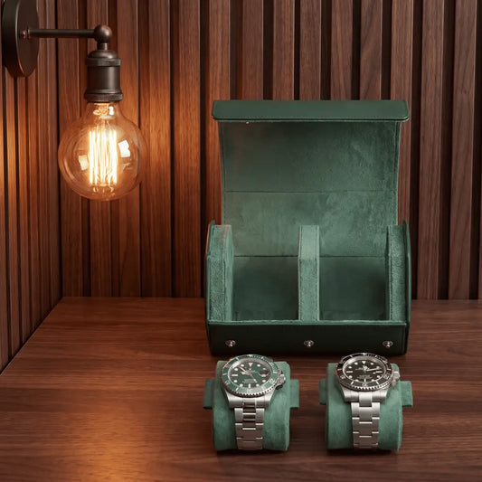Travel Watch Case - Emerald Series 2
