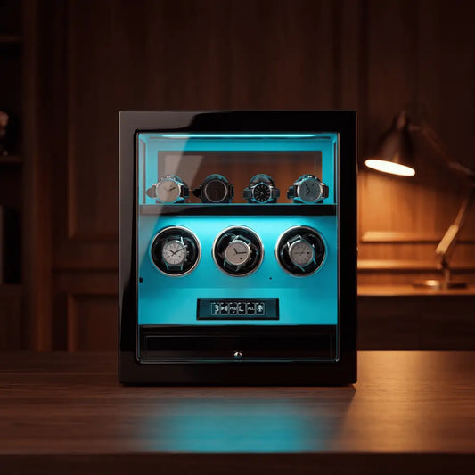 Watch Winder - Crimson Prestige Series 3