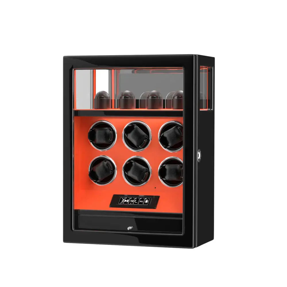 Watch Winder - Crimson Prestige Series 6