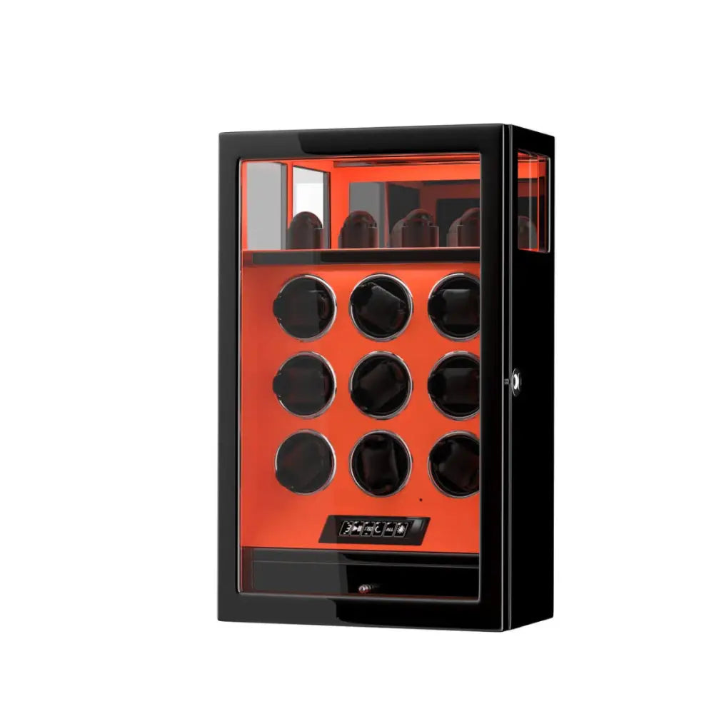 Watch Winder - Crimson Prestige Series 9