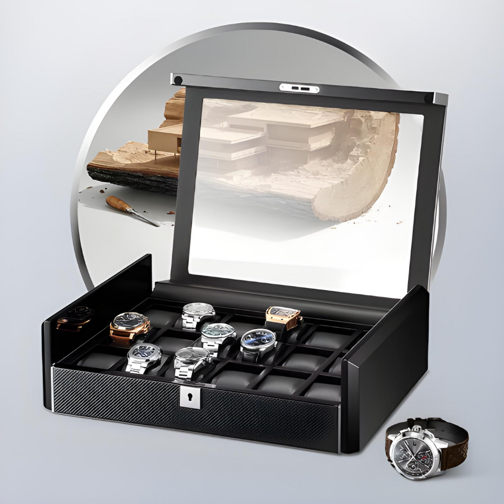 Chrono Carbon Watch Box, Series 18