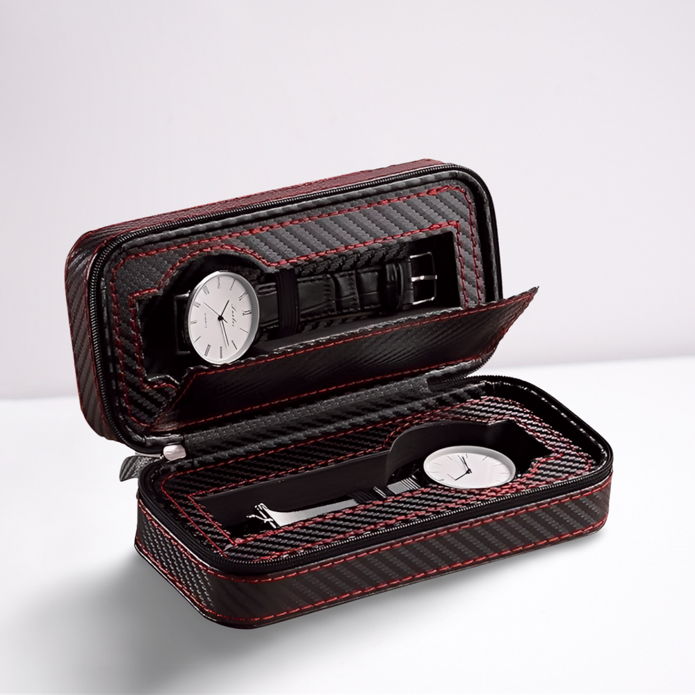 Deep Black Travel Watch Case, Series 2