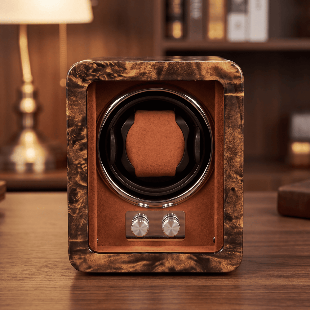 Timeless Essence Orange Watch Winder