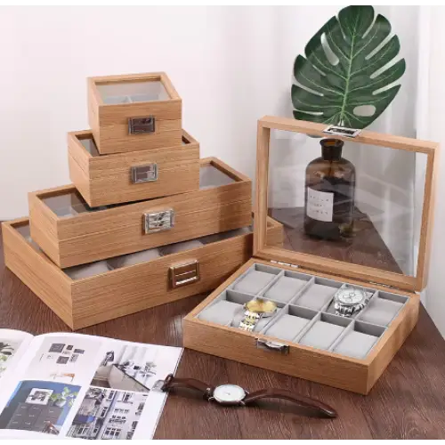 Watch Box - Bamboo Elegance Series 10