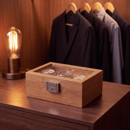 Watch Box - Bamboo Elegance Series 3