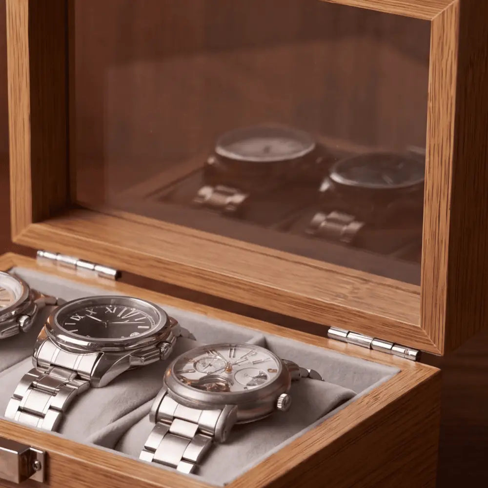 Watch Box - Bamboo Elegance Series 3