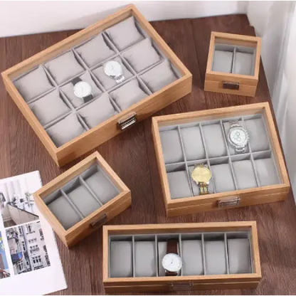 Watch Box - Bamboo Elegance Series 3