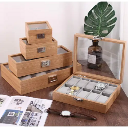 Watch Box - Bamboo Elegance Series 6