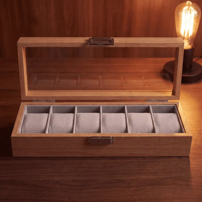 Watch Box - Bamboo Elegance Series 6