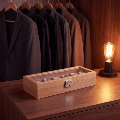 Watch Box - Bamboo Elegance Series 6