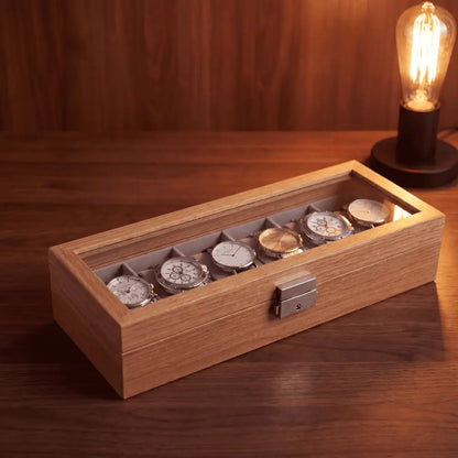 Watch Box - Bamboo Elegance Series 6