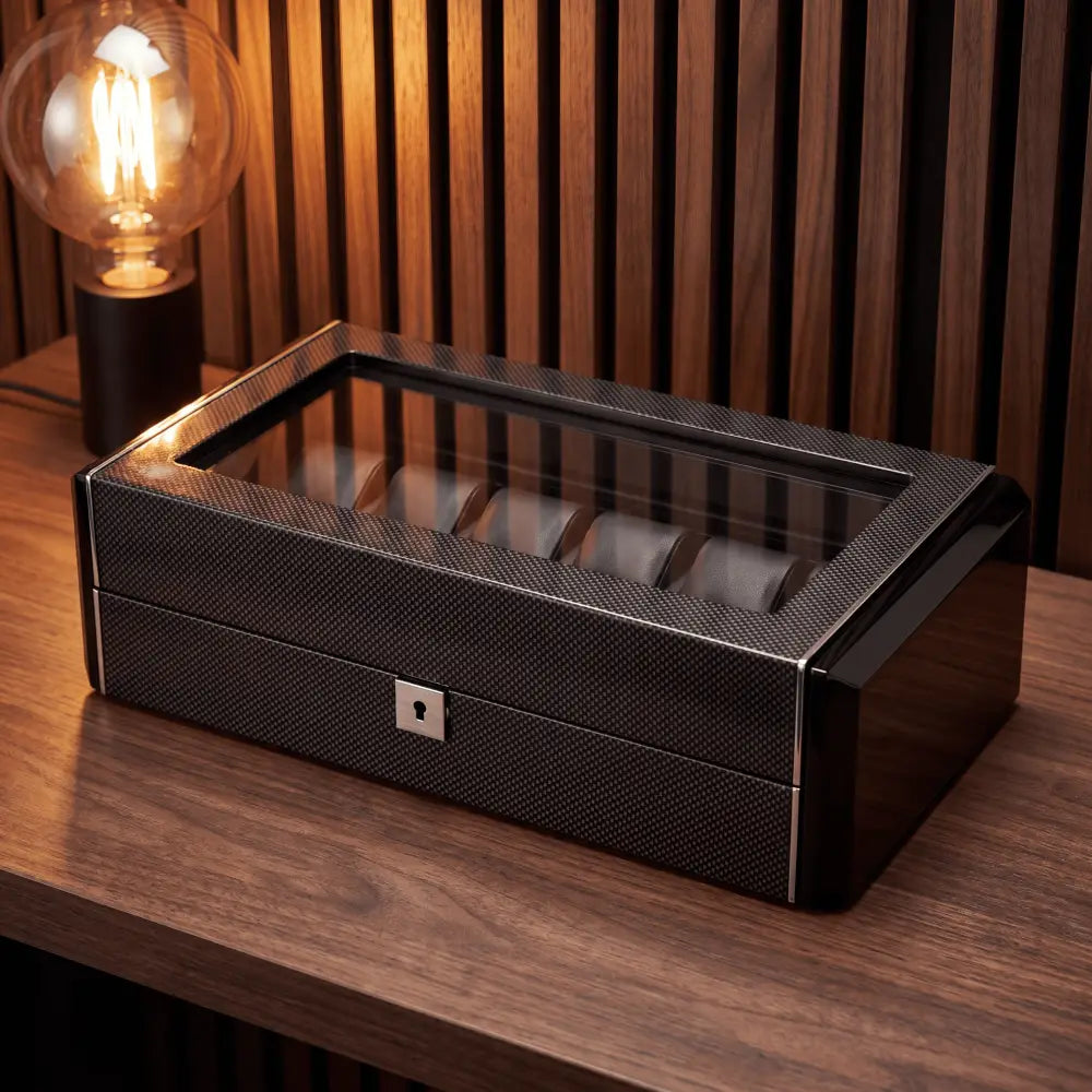Watch Box - Chrono Carbon Series 12