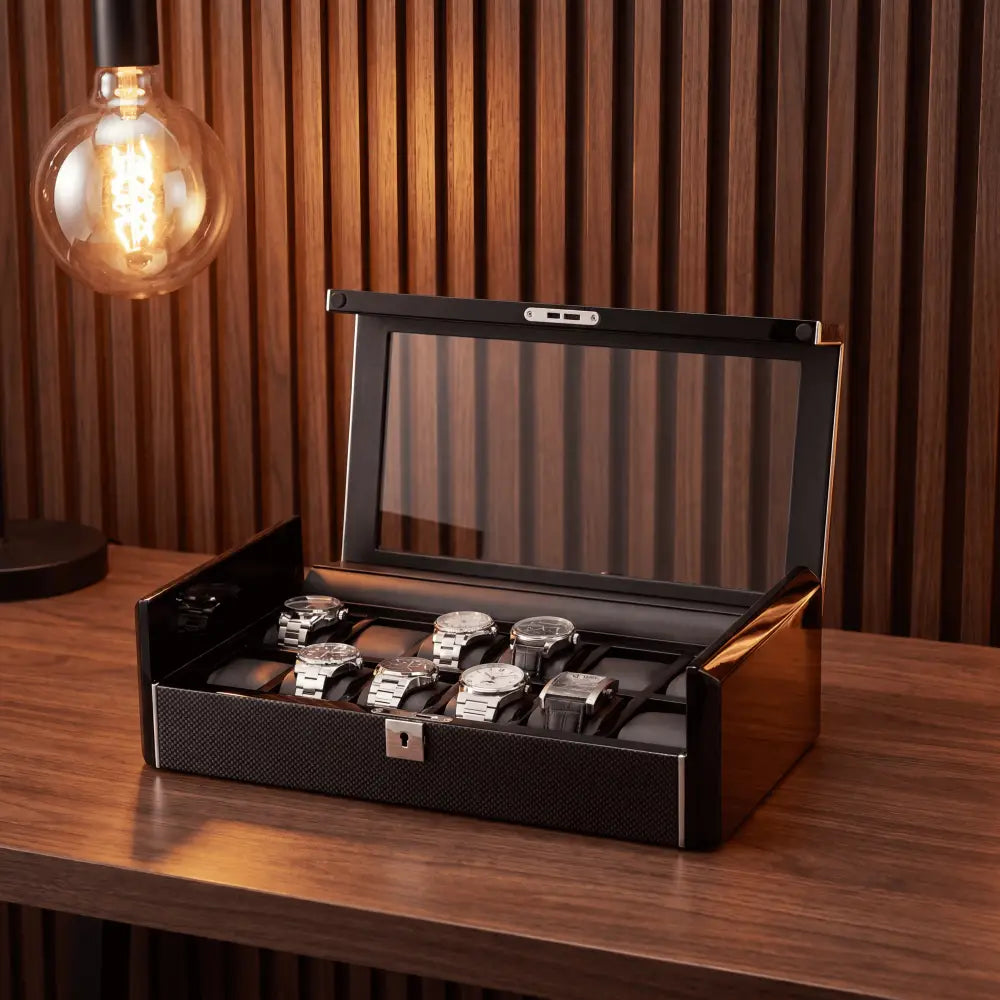 Watch Box - Chrono Carbon Series 12