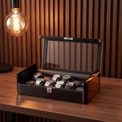 Watch Box - Chrono Carbon Series 12