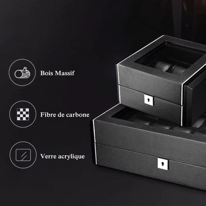 Watch Box - Chrono Carbon Series 18