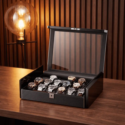 Watch Box - Chrono Carbon Series 18