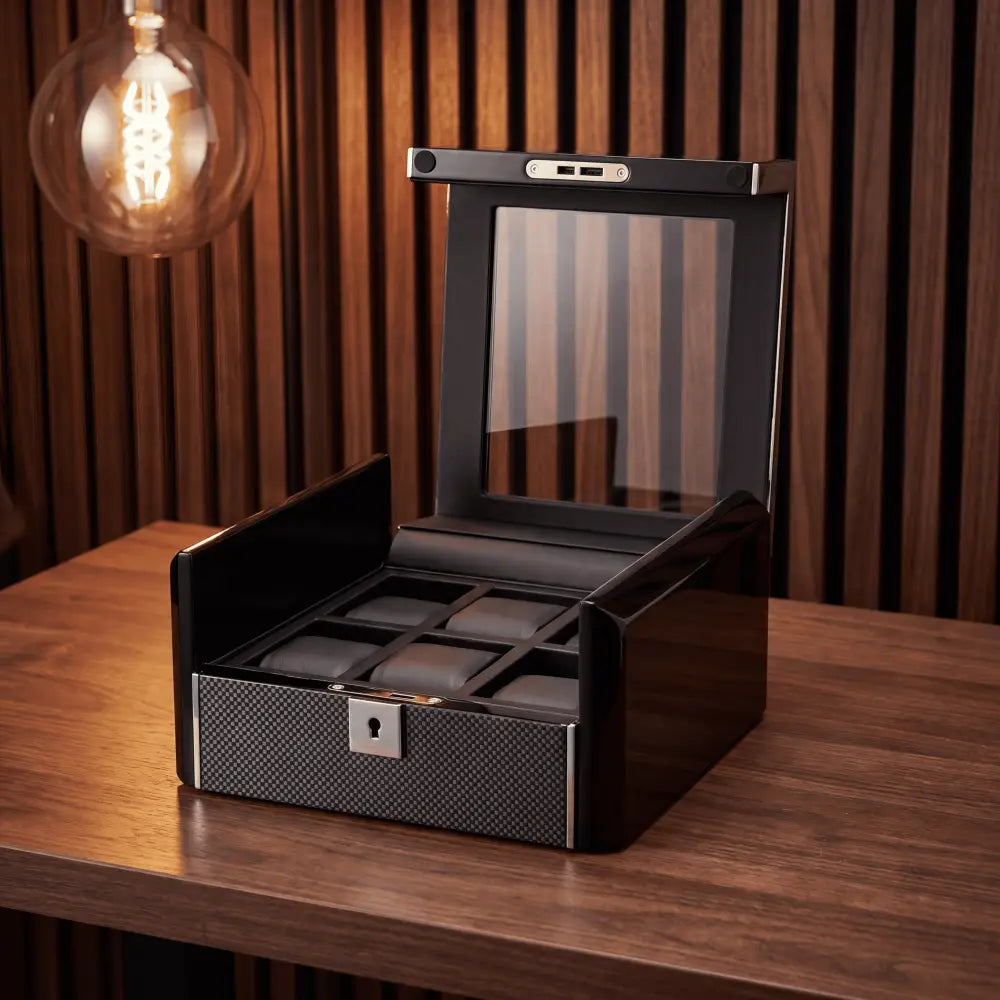 Watch Box - Chrono Carbon Series 6