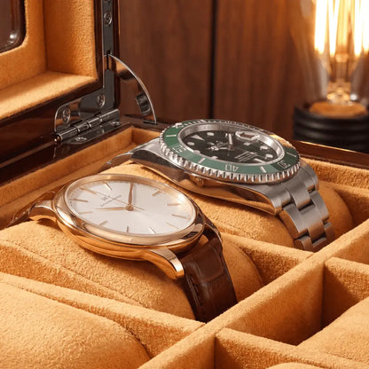 Watch Box - Master of Time Brown Series 12