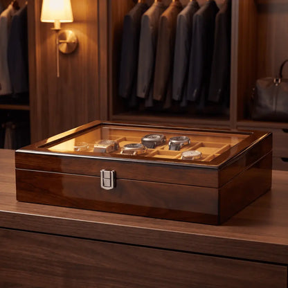 Watch Box - Master of Time Brown Series 18