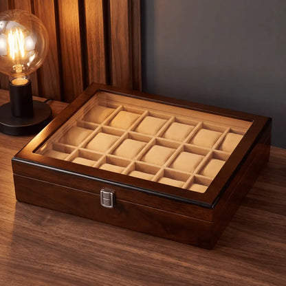 Watch Box - Master of Time Brown Series 18