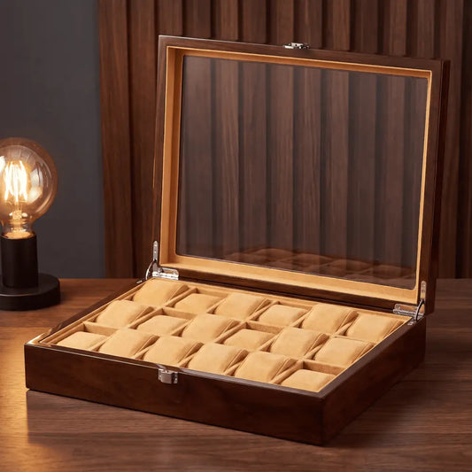 Watch Box - Master of Time Brown Series 18