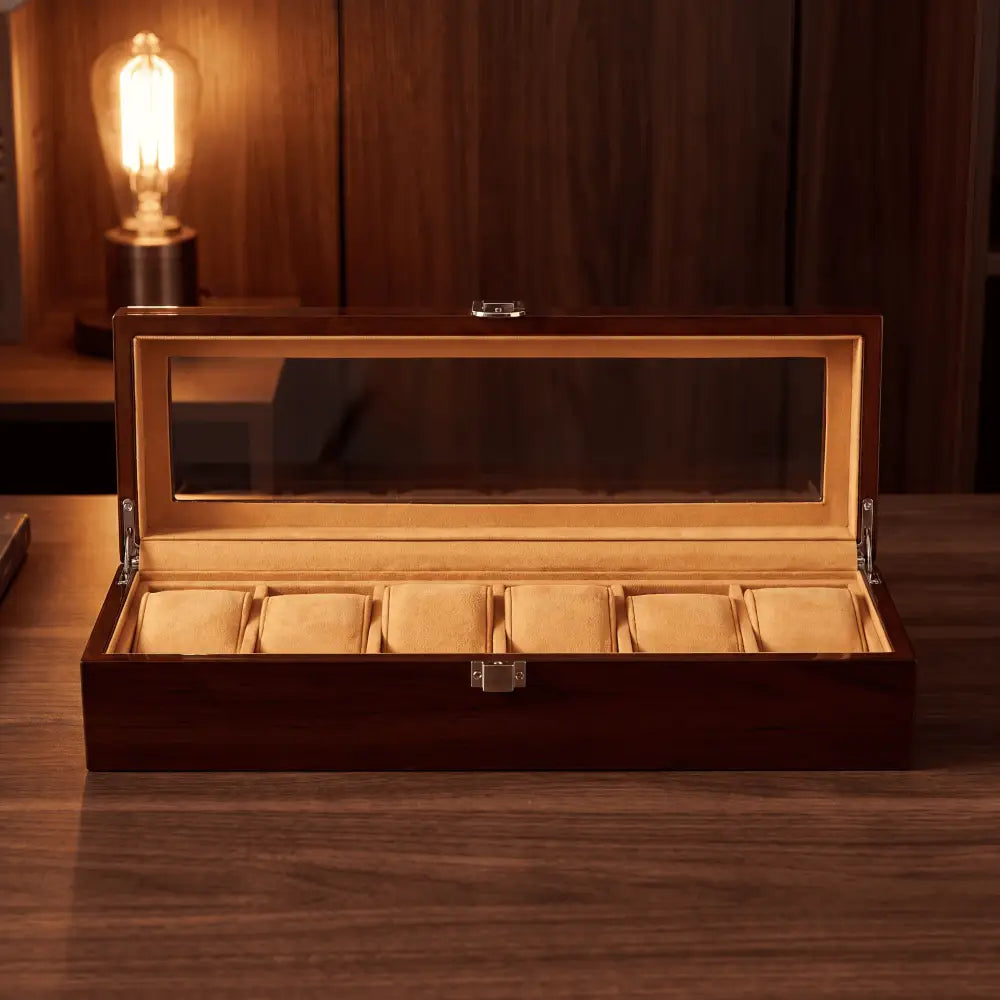 Watch Box - Master of Time Brown Series 6