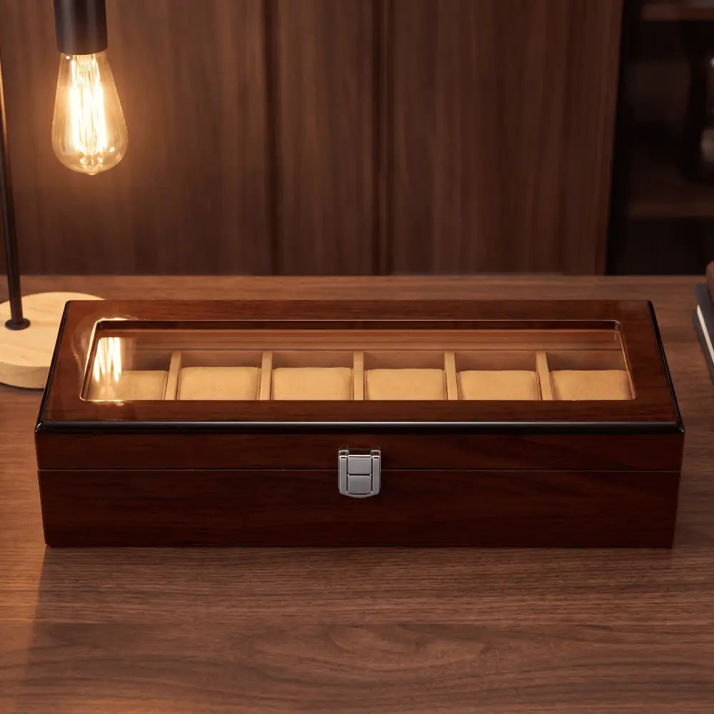 Watch Box - Master of Time Brown Series 6