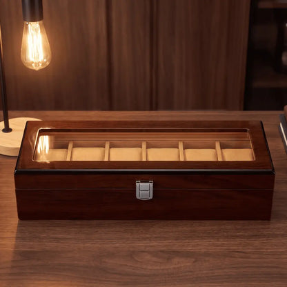 Watch Box - Master of Time Brown Series 6
