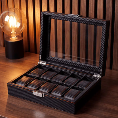 Watch Box - Deep Black Series 10