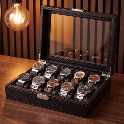Watch Box - Deep Black Series 10