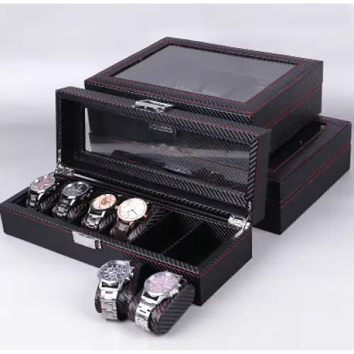 Watch Box - Deep Black Series 12