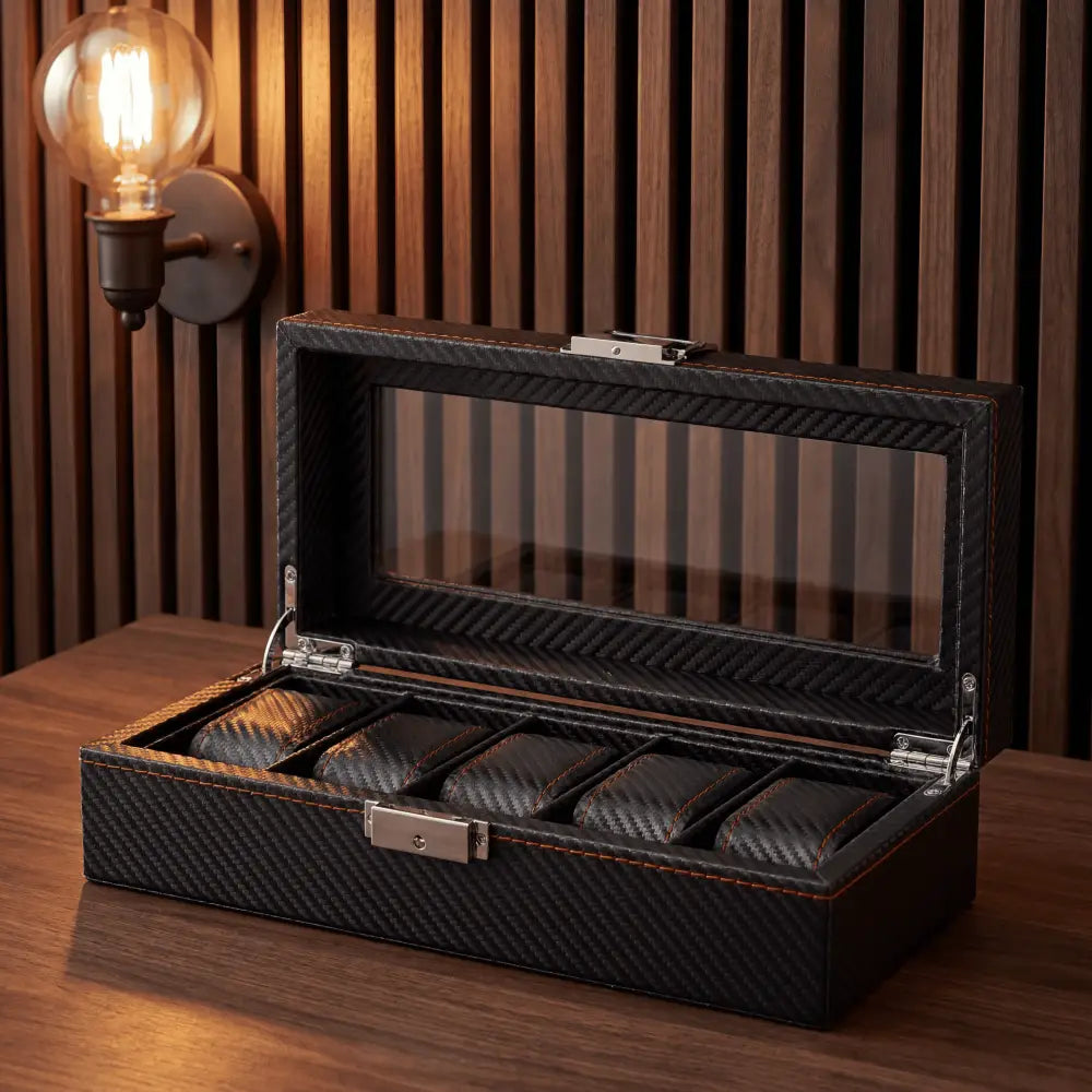 Watch Box - Deep Black Series 5