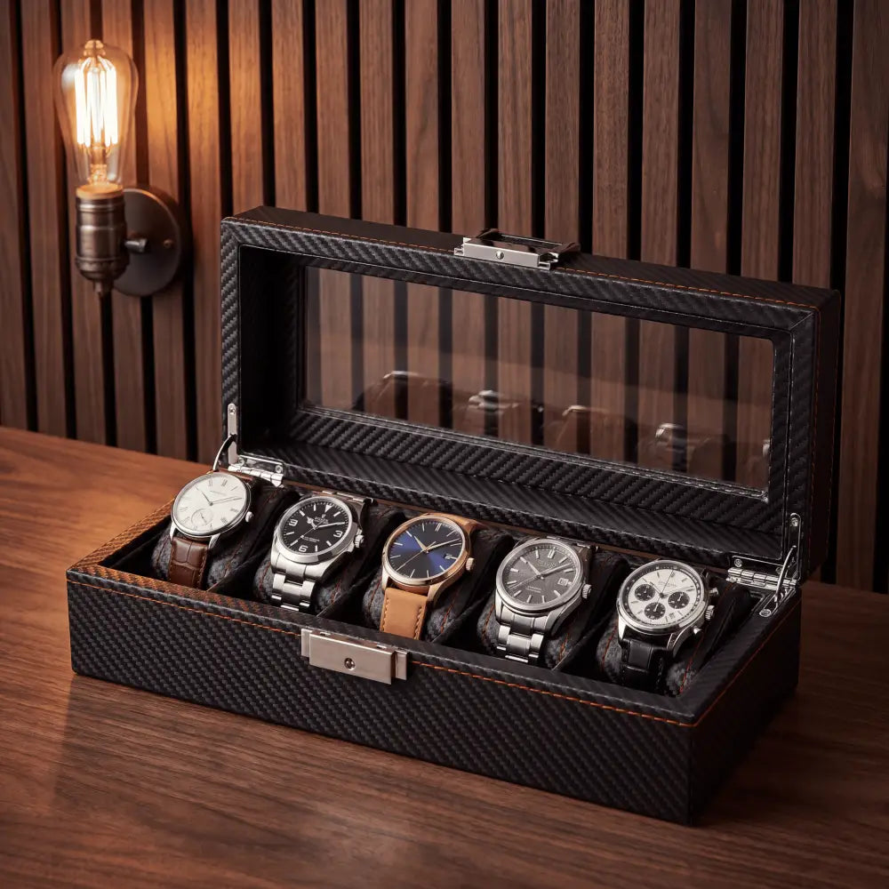 Watch Box - Deep Black Series 5