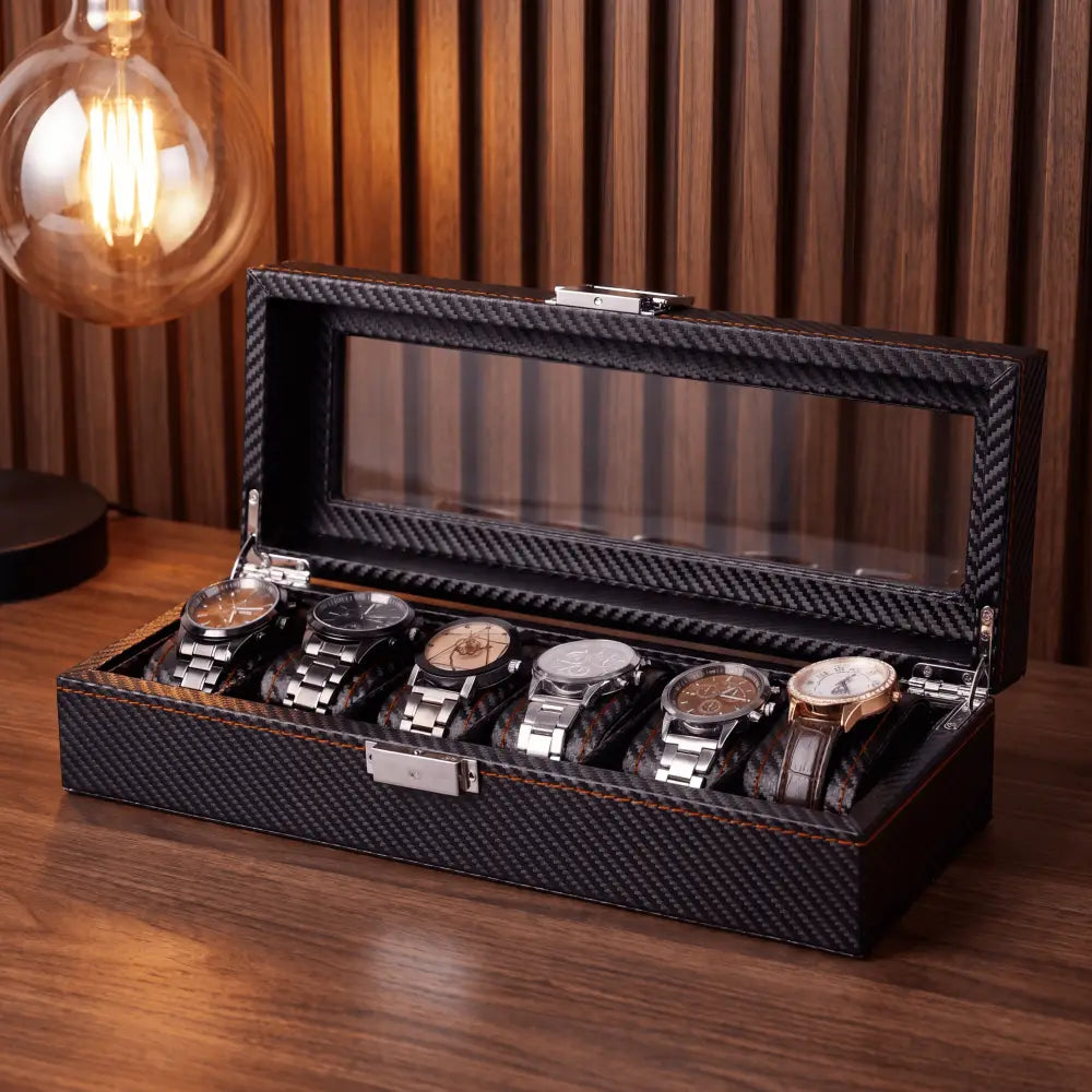 Watch Box - Deep Black Series 6