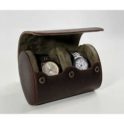 Travel Watch Case - Heritage Leather Series 2