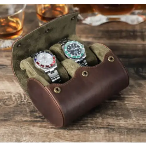 Travel Watch Case - Heritage Leather Series 2