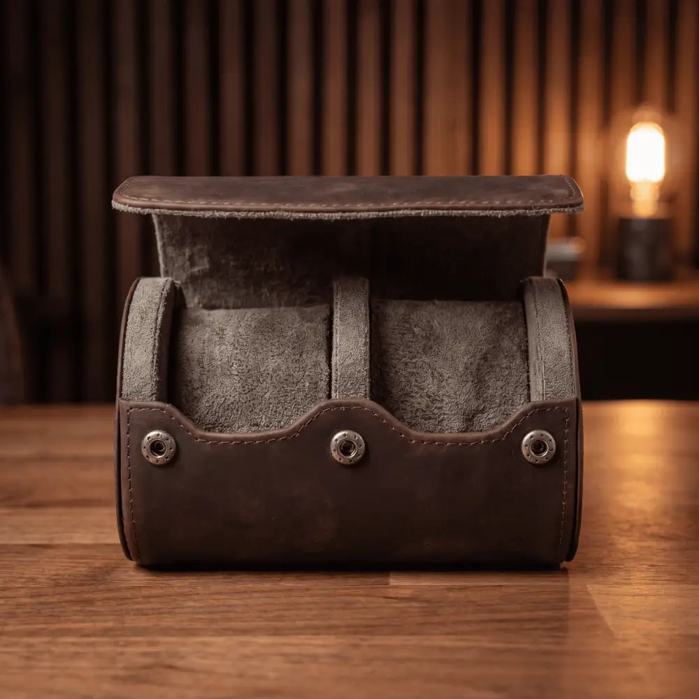 Travel Watch Case - Heritage Leather Series 2