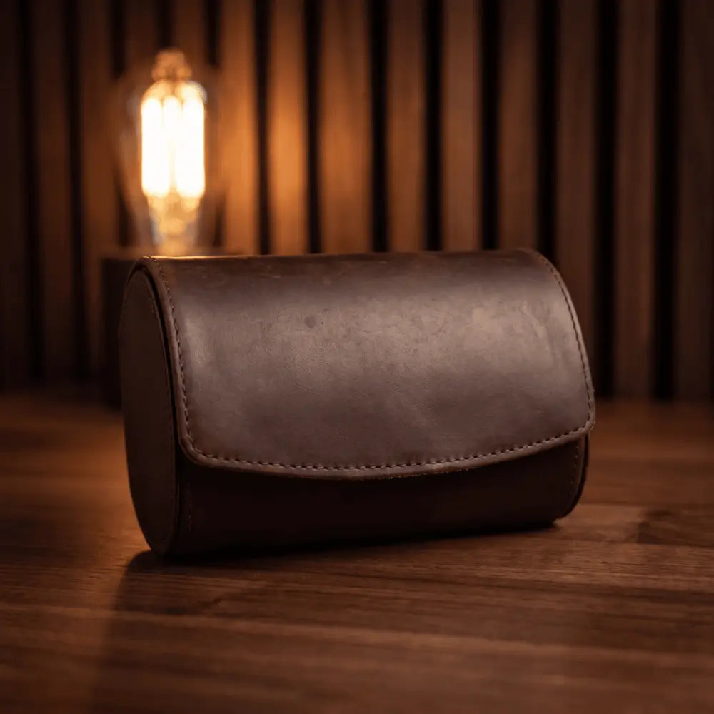 Travel Watch Case - Heritage Leather Series 2