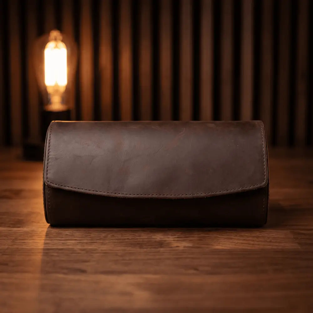 Travel Watch Case - Heritage Leather Series 3