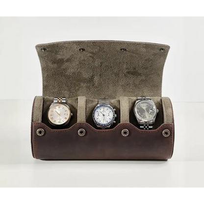 Travel Watch Case - Heritage Leather Series 3