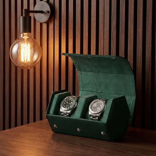 Travel Watch Case - Emerald Series 2