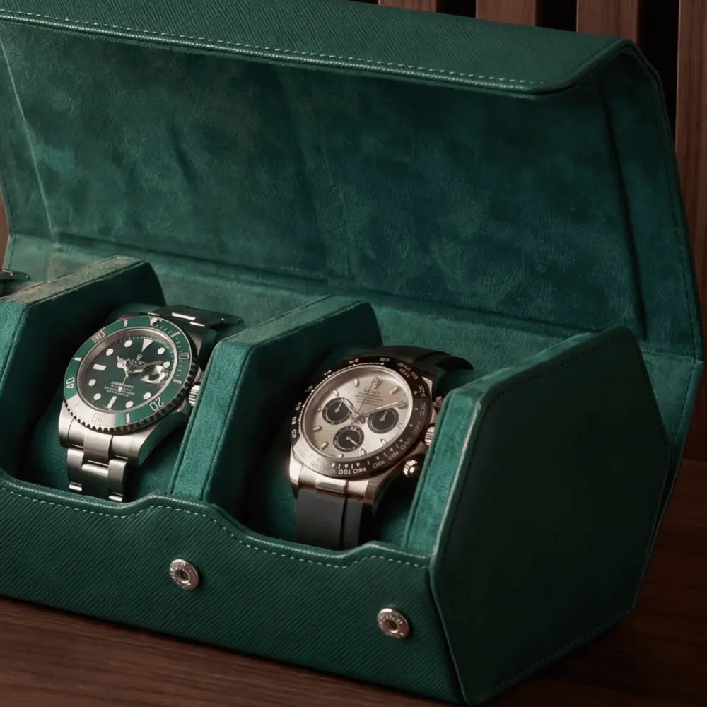 Travel Watch Case - Emerald Series 3