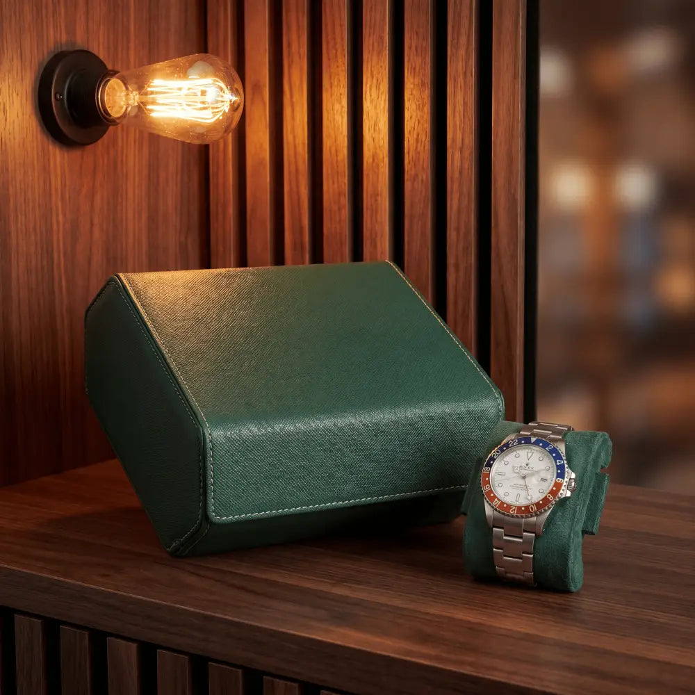 Travel Watch Case - Emerald Series 6