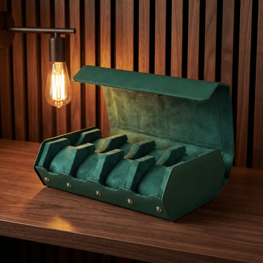 Travel Watch Case - Emerald Series 8