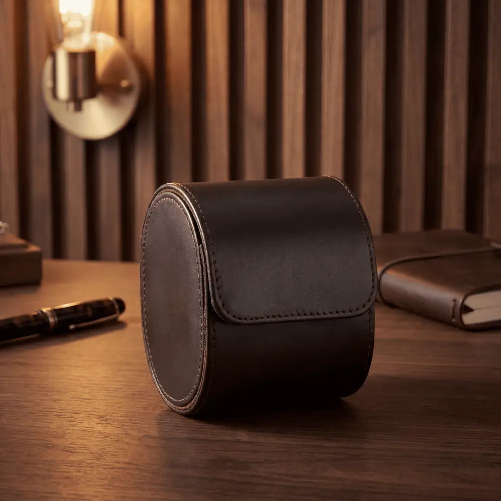 Travel Watch Case - Matte Black