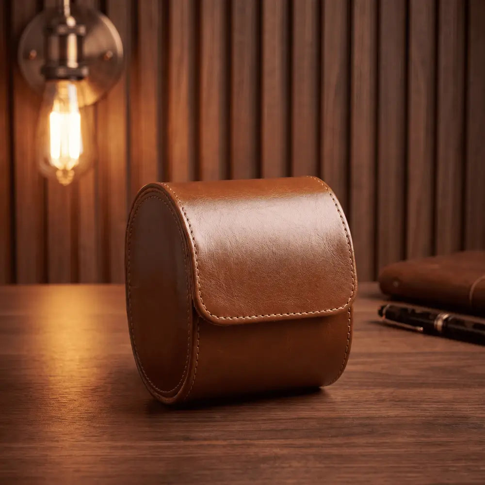 Travel Watch Case - Matte Black