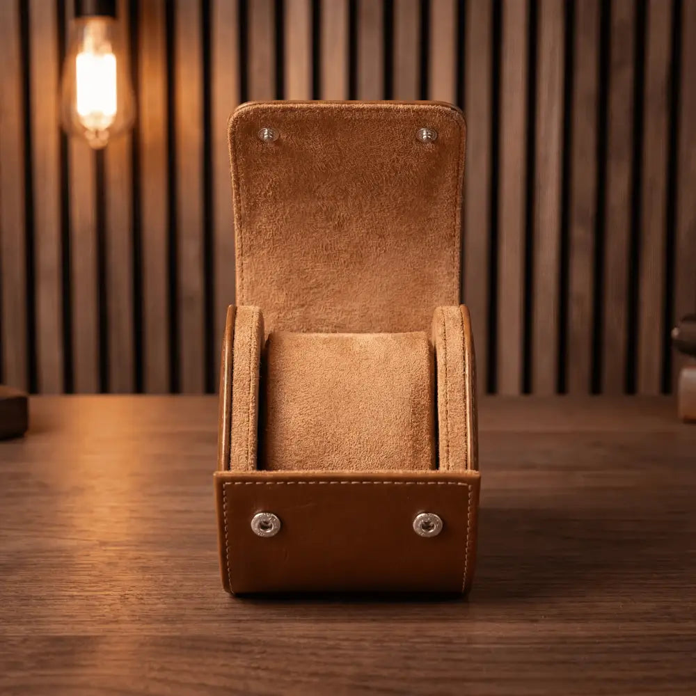 Travel Watch Case - Matte Black