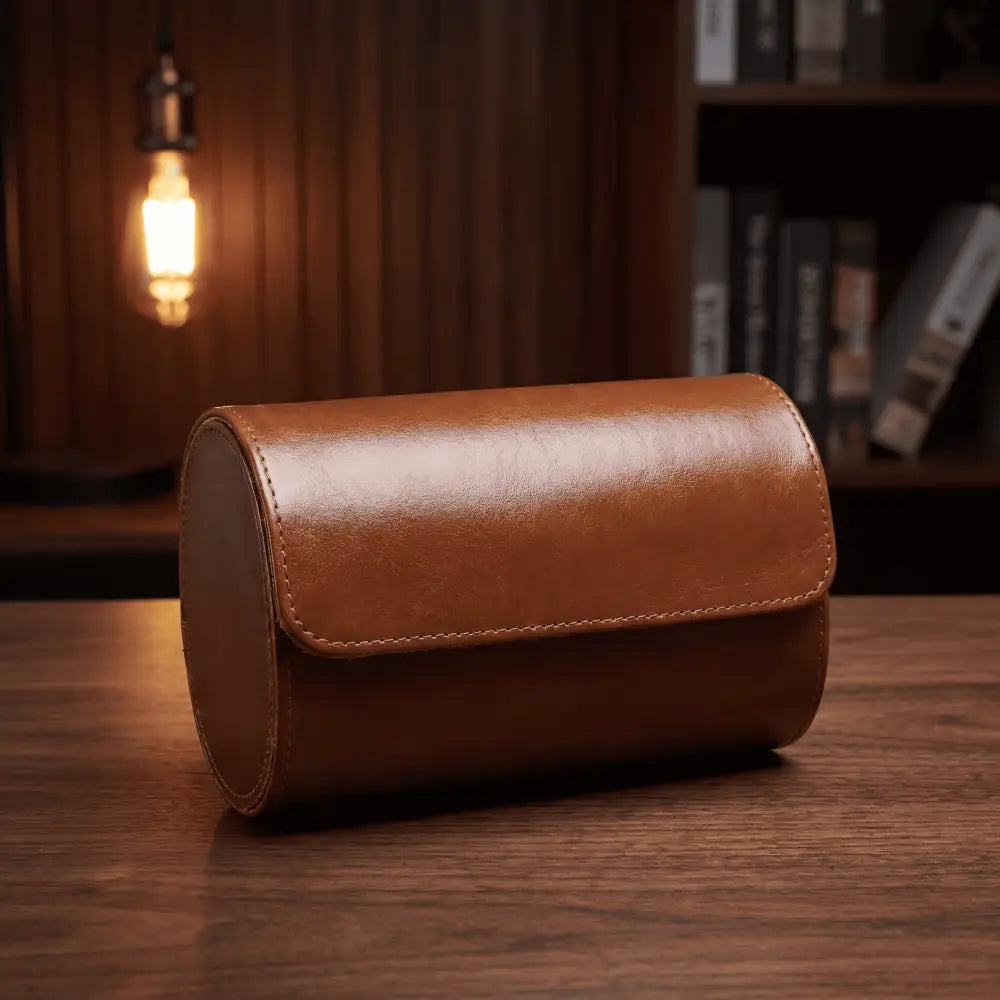 Travel Watch Case - Matte Black Series 2