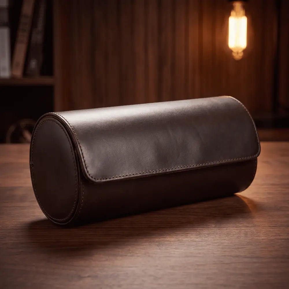 Travel Watch Case - Matte Black Series 3