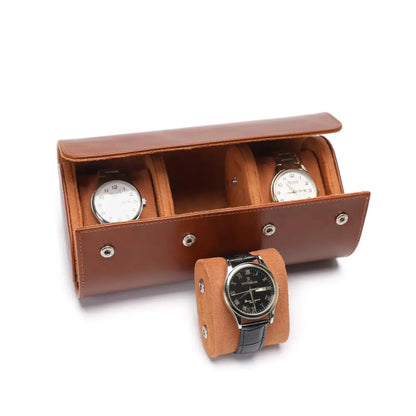 Travel Watch Case - Matte Black Series 3
